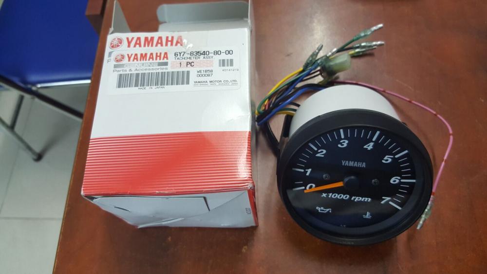 Phụ tùng động cơ máy thủy cano Yamaha: Đồng hồ đo vòng tua, ben, tốc độ