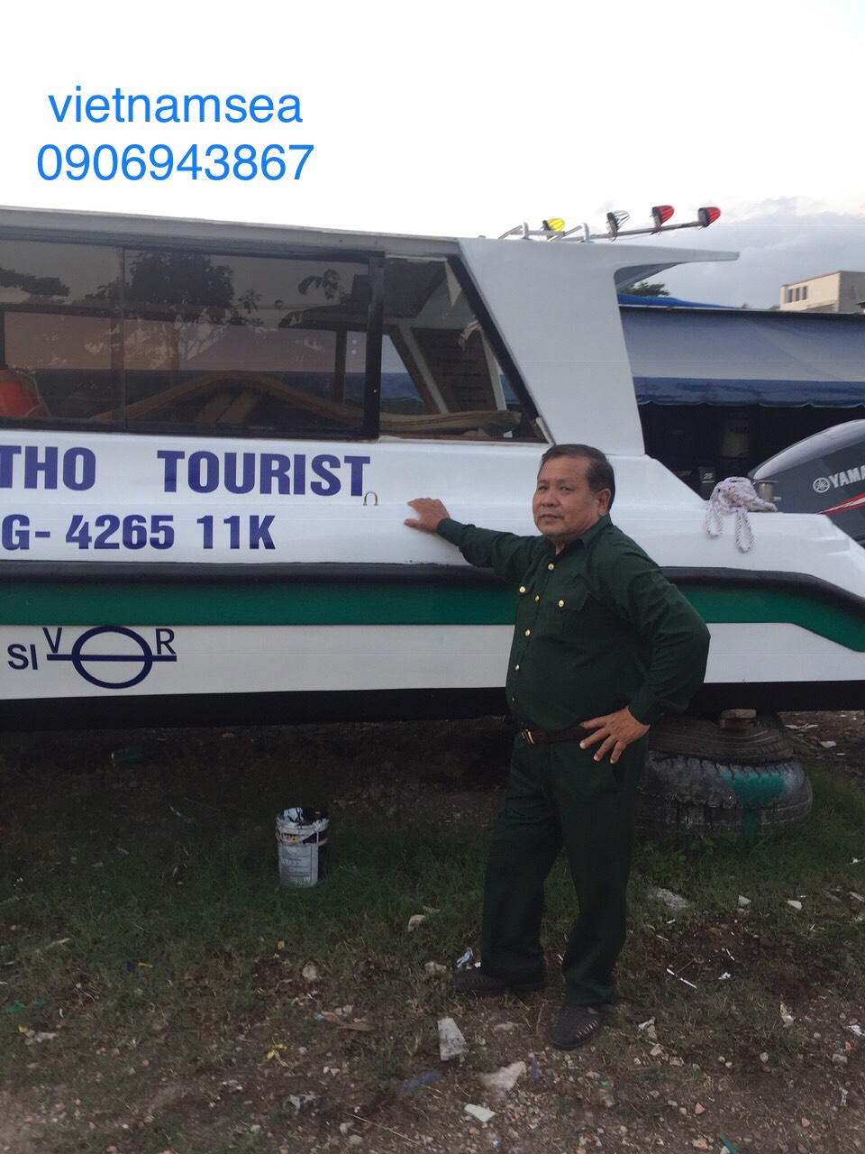 Sửa chữa cano, cano 200HP, SG-4265 cho Công Ty Cổ Phần Du Lịch Phú Thọ ở Thành Phố Hồ Chí Minh
